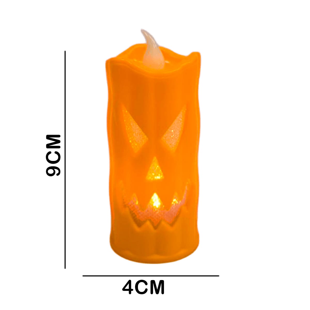 Miniatura 5 de Vela LED Halloween Calabaza MAV-721V